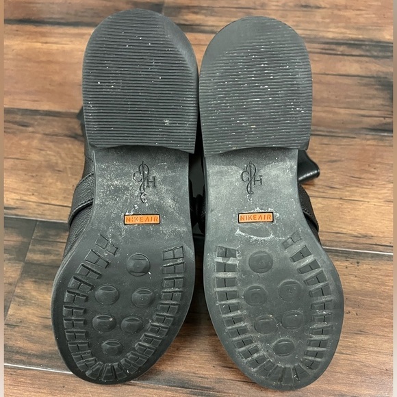 Cole Haan Alix Black Moto Leather Boots - Size 5 - Picture 10 of 10